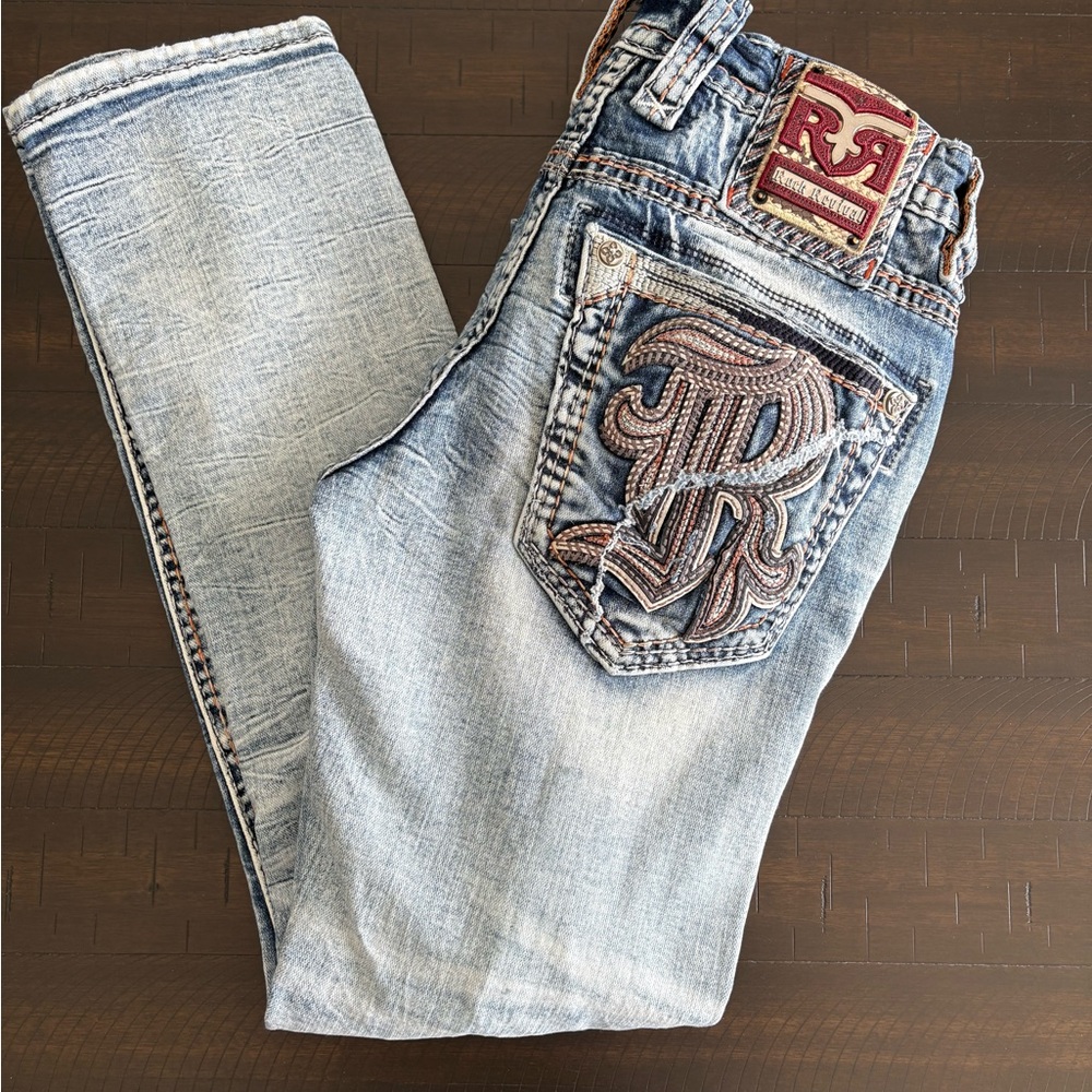 Rock Revival Light Wash Jeans